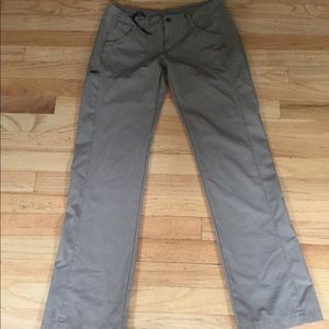 Patagonia khaki nylon alpine pants.